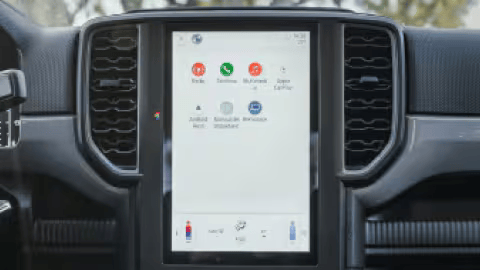 Multimídia Ford Ranger XLS Painel Multimídia da Ford Ranger XLS